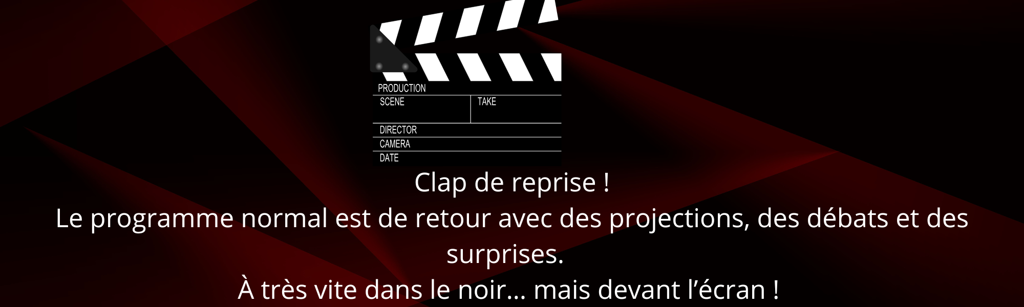 Clap de reprise
