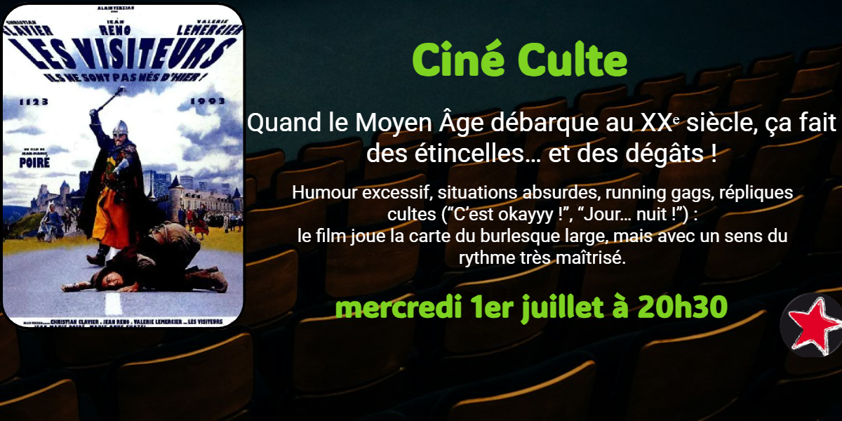 cine culte les visiteurs